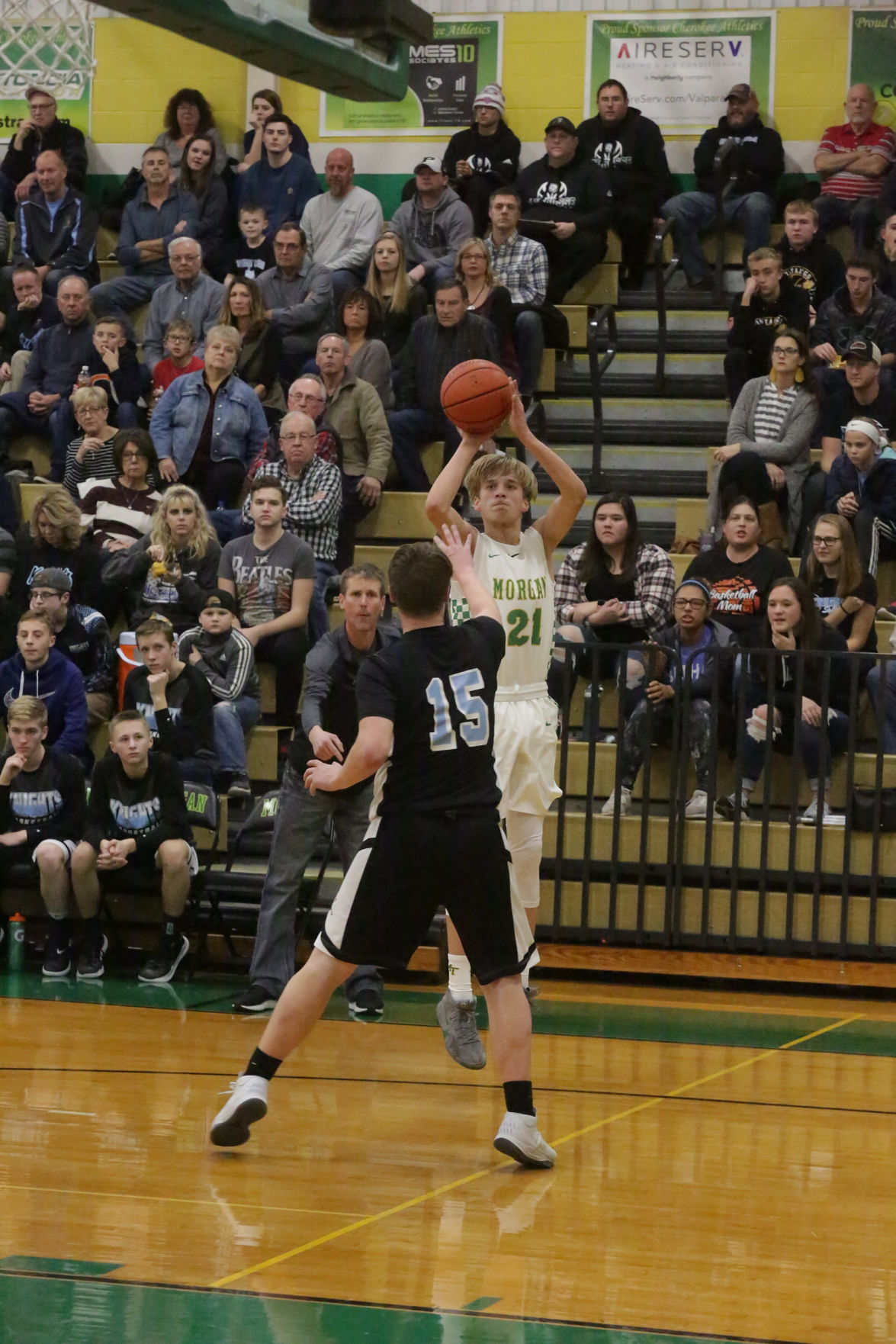 Tate Ivanyo, Morgan Township, basketball